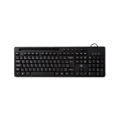 TECLADO USB MULTIMIDIA PROP PRETO 60000145 MAXPRINT