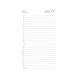 AGENDA 2025 COSTURADA COURINO PRETA 125 X 195 MM 2021 LORIGRAF