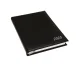 AGENDA 2025 COSTURADA COURINO PRETA 125 X 195 MM 2021 LORIGRAF