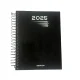 AGENDA 2025 ESPIRAL PRETA AVERAGE 135 X 175 MM 4714 SIDGRAPH