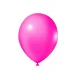 BALÃO Nº 9 LISO C/ 25 UN NEON ROSA SÃO ROQUE