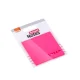 BLOCO ADESIVO 70 X 70 MM C/ 30 FLS LOVE ROSA BA0350 BRW