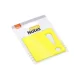 BLOCO ADESIVO 70 X 70 MM C/ 30 FLS WOW AMARELO BA0352 BRW