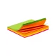 BLOCO ADESIVO 76 X 102 MM C/ 100 FLS 4 CORES NEON 501 TN