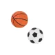 BORRACHA SPORTS BALL DIVERSAS BO0018 BRW