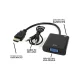 CABO CONVERSOR VGA FÊMEA X HDMI MACHO LE-4121 IT BLUE