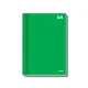 CADERNO CAPA DURA 1/4 BROCHURA 96 FLS VERDE LIFT CREDEAL