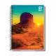CADERNO FLEXIVEL 1/4 ESPIRAL 96 FLS HAPPY ADVENTURE CREDEAL