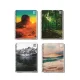 CADERNO FLEXIVEL 1/4 ESPIRAL 96 FLS HAPPY ADVENTURE CREDEAL