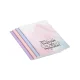 CADERNO BROCHURA 120 X 180 MM CAPAS PASTEL 40 FLS NB3502 BRW