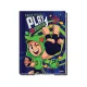 CADERNO CAPA DURA 1/4 BROCHURA 80 FLS GELEIA E ROBIN CREDEAL