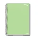 CADERNO CAPA DURA 1/4 ESPIRAL 200 FLS ESSENCIALE COLOR CREDEAL