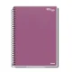 CADERNO CAPA DURA 1/4 ESPIRAL 200 FLS ESSENCIALE COLOR CREDEAL