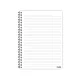 CADERNO CAPA DURA UNIVERSITÁRIO 1 X 80 FLS ATHOS E PROBLEMS CREDEAL