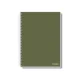 CADERNO CAPA DURA UNIVERSITÁRIO 1 X 80 FLS OFFICE COLOR PAUTA BRANCA