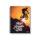 CADERNO CAPA DURA UNIVERSITÁRIO 1 X 80 FLS UP MASCULINO PAUTA BRANCA