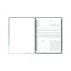 CADERNO CAPA DURA UNIVERSITÁRIO 10 X 160 FLS 4 ELEMENTOS FORONI