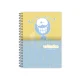 CADERNO CAPA DURA UNIVERSITÁRIO 10 X 160 FLS SMILINGUIDO CREDEAL