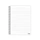 CADERNO CAPA DURA UNIVERSITÁRIO 16 X 320 FLS HAPPY ADVENTURE CREDEAL