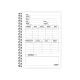 CADERNO CAPA DURA UNIVERSITÁRIO 16 X 320 FLS HAPPY ADVENTURE CREDEAL