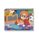 CADERNO MEIA PAUTA ESPIRAL CAPA DURA 80 FLS MASCULINO CREDEAL