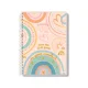 CADERNO CAPA DURA UNIVERSITÁRIO 1 X 80 FLS ARCO IRIS CREDEAL