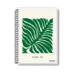 CADERNO CAPA DURA UNIVERSITÁRIO 1 X 96 FLS ROX MASCULINO PAUTA BRANCA