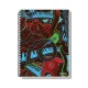 CADERNO CAPA DURA UNIVERSITÁRIO 1 X 96 FLS ROX MASCULINO PAUTA BRANCA