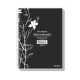 CADERNO CAPA DURA UNIVERSITÁRIO 1 X 96 FLS UAU FEMININO PAUTA BRANCA