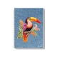 CADERNO CAPA DURA UNIVERSITÁRIO 1 X 96 FLS UAU FEMININO PAUTA BRANCA
