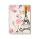 CADERNO CAPA DURA UNIVERSITÁRIO 1 X 96 FLS UAU FEMININO PAUTA BRANCA
