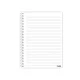 CADERNO CAPA DURA UNIVERSITÁRIO 10 X 160 FLS MORMAII SURF CREDEAL