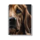 CADERNO CAPA DURA UNIVERSITÁRIO 10 X 200 FLS ROX MASCULINO PAUTA BRANCA