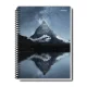CADERNO CAPA DURA UNIVERSITÁRIO 20 X 400 FLS NEW PAISAGEM PAUTA BRANCA