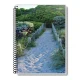 CADERNO CAPA DURA UNIVERSITÁRIO 20 X 400 FLS NEW PAISAGEM PAUTA BRANCA