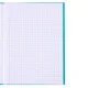 CADERNO UNIVERSITÁRIO 7 X 7 MM BROCHURA CAPA DURA QUADRICULADO 96 FLS VERDE JANDAIA