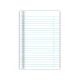 CADERNO UNIVERSITÁRIO CAPA DURA BROCHURA 96 FLS AZUL LIFT CREDEAL