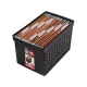 CAIXA ARQUIVO P/ PASTA SUSPENSA PRETA 70122 ORDENE