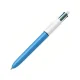 CANETA ESFEROGRÁFICA 1.0 MM 4 CORES RETRÁTIL BIC