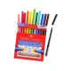 CANETA HIDROCOR C/ 12 CORES PONTA VAI E VEM FABER CASTELL