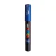 CANETA POSCA PC-1M 0.7 MM AZUL UNIBALL
