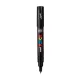 CANETA POSCA PC-1M 0.7 MM PRETA UNIBALL