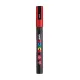 CANETA POSCA PC-3M 0.9-1.3 MM VERMELHO UNIBALL