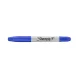 CANETA PERMANENTE PONTA DUPLA AZUL 1805637 SHARPIE