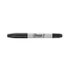 CANETA PERMANENTE PONTA DUPLA PRETA 1805635 SHARPIE