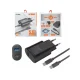 CARREGADOR P/ CELULAR ENERGIA 2 PORTAS USB/TIPO (C) LE-283 LELONG