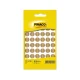 ETIQUETA REDONDA TP 12 C/ 210 ETQ OURO PIMACO