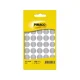 ETIQUETA REDONDA TP 16 C/ 150 ETQ PRATA PIMACO