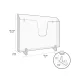 EXPOSITOR HORIZONTAL CRISTAL C/ BASE 862 ACRIMET