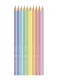 LAPIS DE COR 10 CORES PASTEL 120510P FABER CASTELL